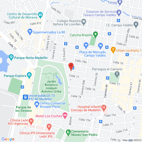 Mapa de Empanadas Y Buñuelos