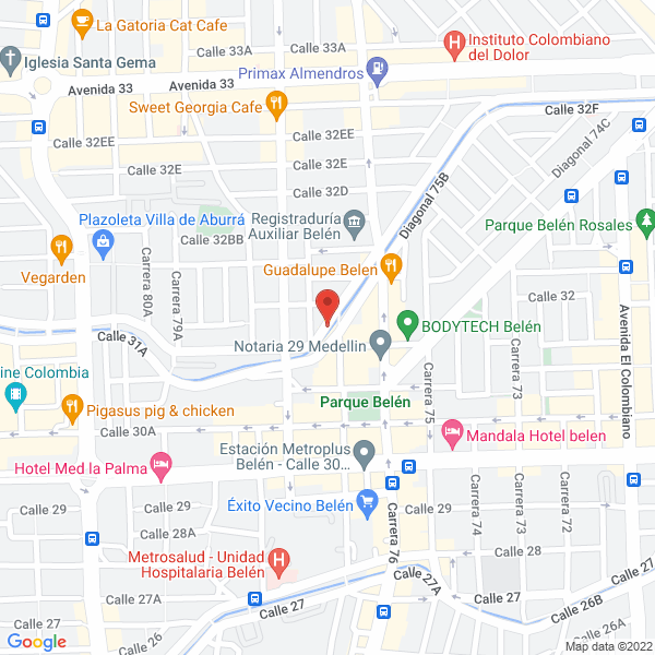 Mapa de Empastados Edil
