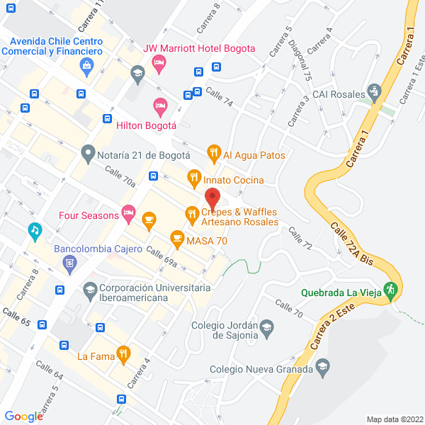 Mapa de Excellence Flowers Ltda.