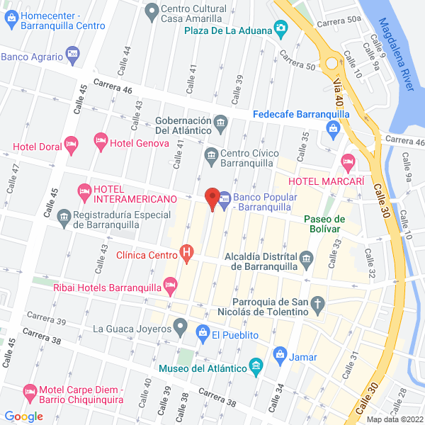 Map of Expedito Jiménez Bohórquez
