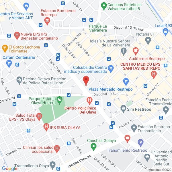 Mapa de Fábrica De Calzado Tauro
