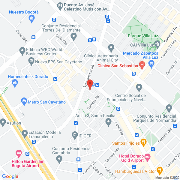 Mapa de Fábrica De Fiestas