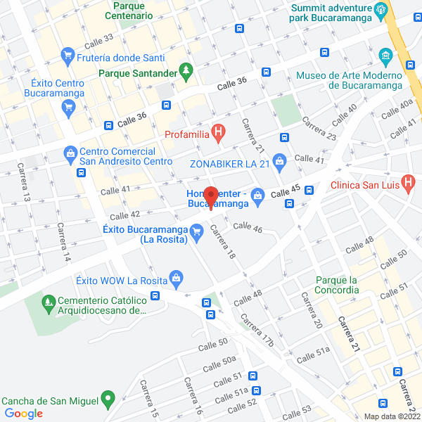Map of Fábrica De Guitarras Andalucía