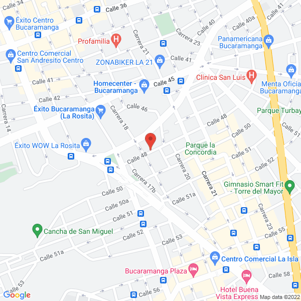 Map of Fabrica De Instrumentos De Cuerda La Clasica
