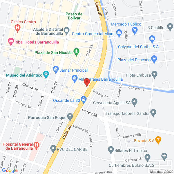Map of Ferretería Texicolor