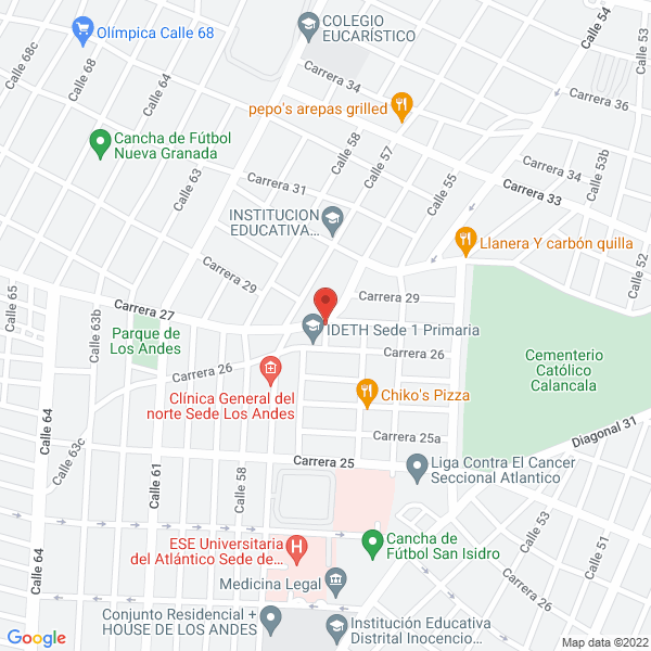 Map of Ferretería Wilson E.U.
