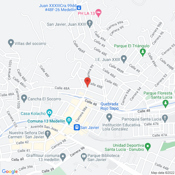 Mapa de Ferretería Y Eléctricos J.M.