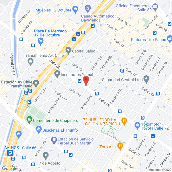 Mapa de Ferretería Y Pinturas Dalica