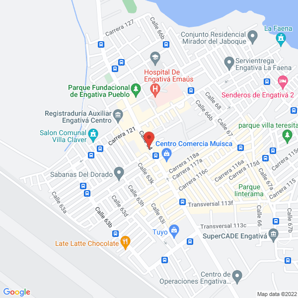 Mapa de Ferretornillos Punto 64