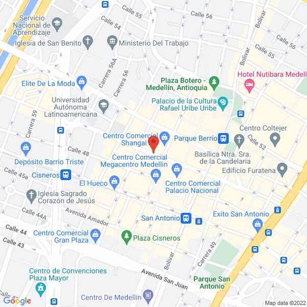 Mapa de Ferriaccesorios S.A.S