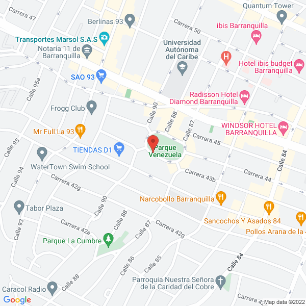 Map of Erika Quintero Peluquería