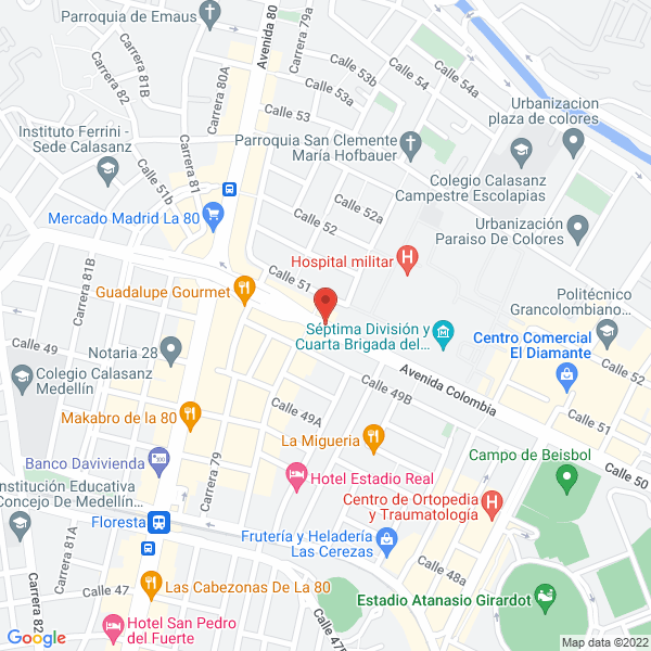 Mapa de Erp Soluciones Web