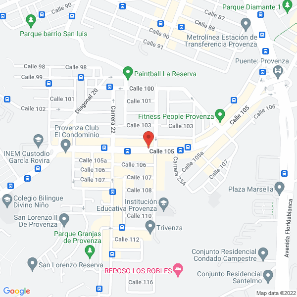 Map of Espacio Fotográfico