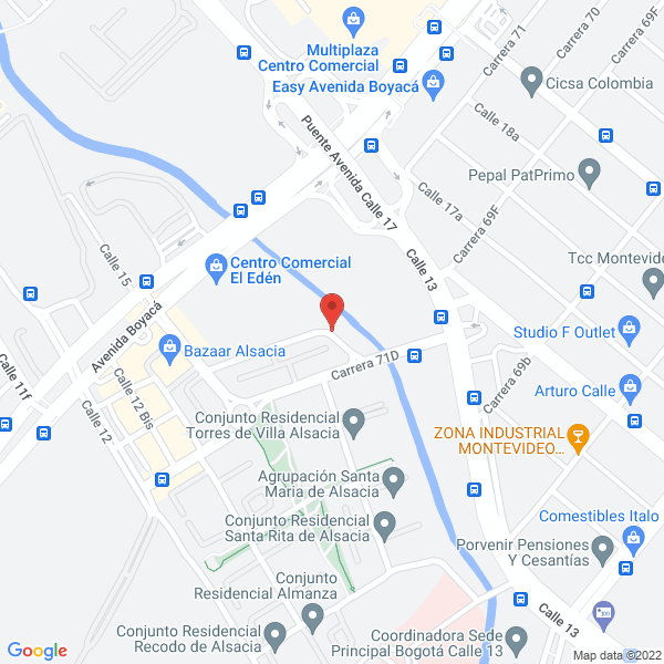 Mapa de Espacios Muebles Y Acabados S.A.S.