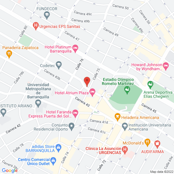 Map of Escandinavia-Videro Café