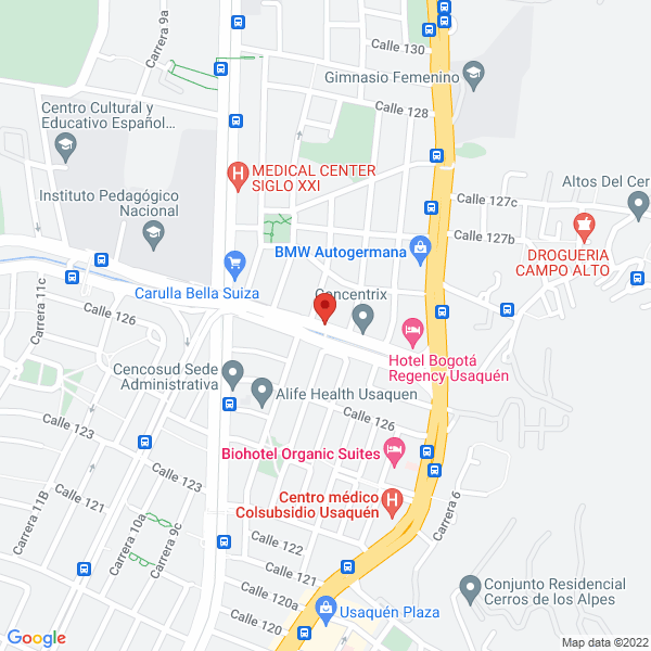 Mapa de Petipa Escuela De Danza