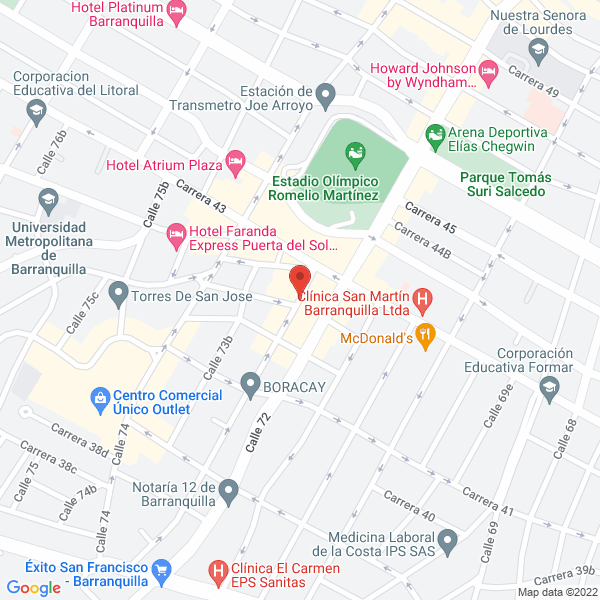 Map of Estación De Servicio N° 4