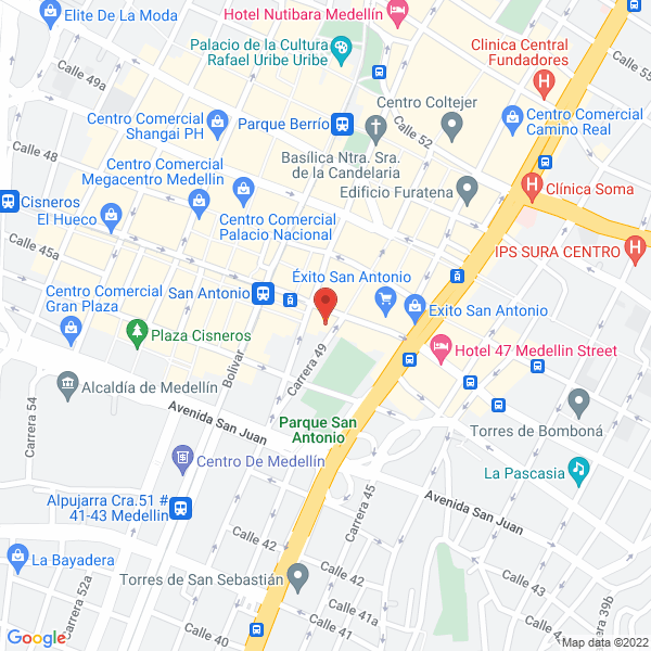 Mapa de Estampados Alfa