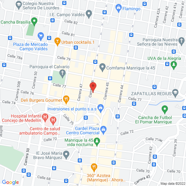 Mapa de Estampados Lemar