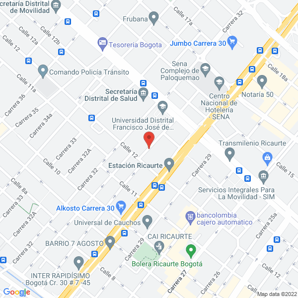 Mapa de Estanterías Ulc Industrias