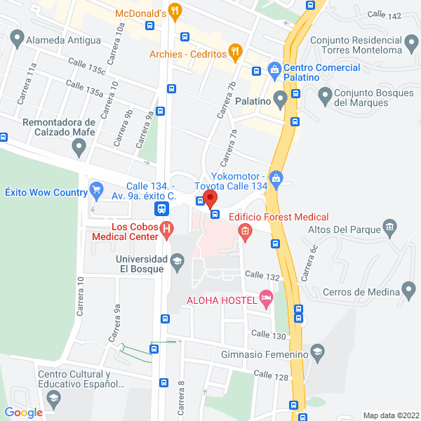 Mapa de Estética Imagen & Salud