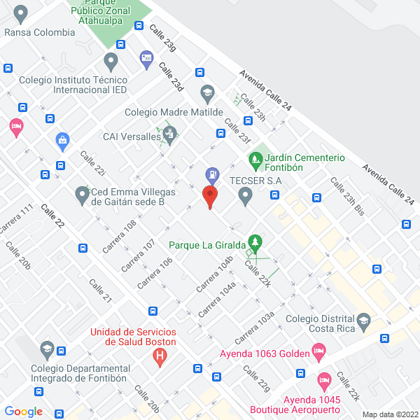Mapa de Estopas E Hilazas De Colombia