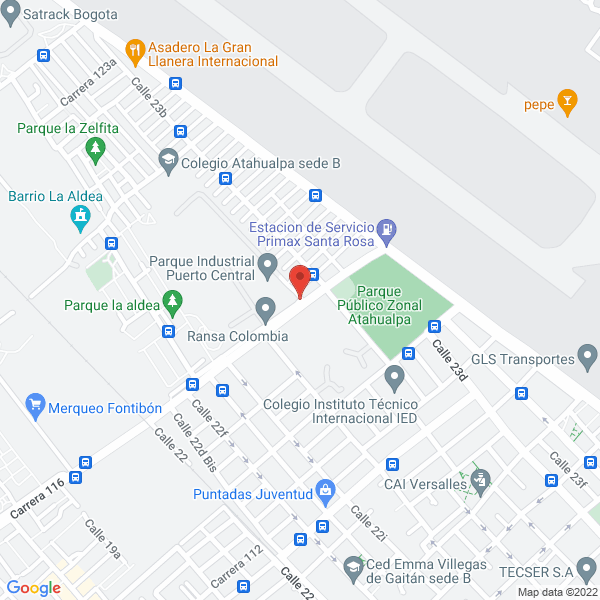 Mapa de Equimédica Pharma S.A.S.