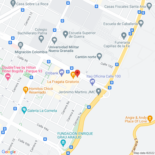 Mapa de Equipelectro Ltda