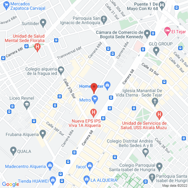 Mapa de Equipos Y Montajes S.A.S.