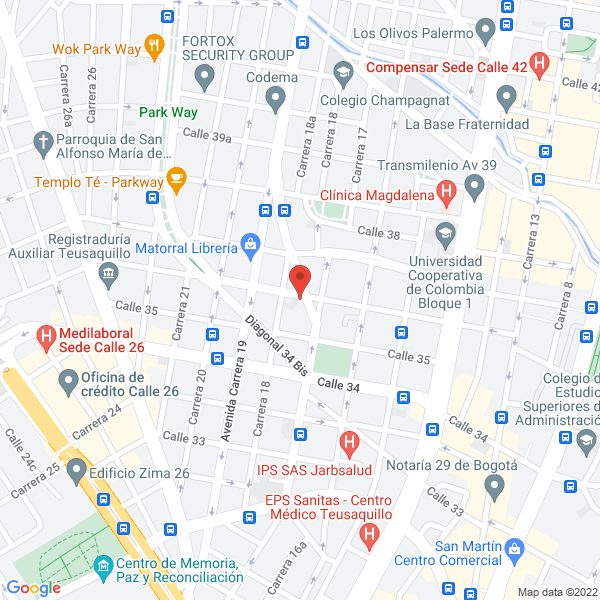 Mapa de Equipos Y Triturados S.A.