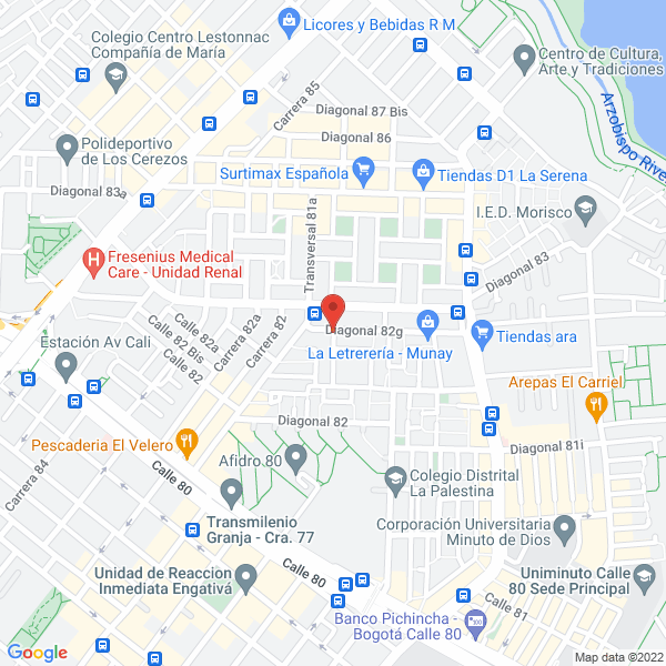 Mapa de Ergomed Ltda.