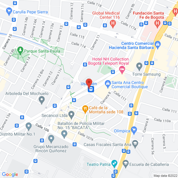 Mapa de Erpac S.A.S