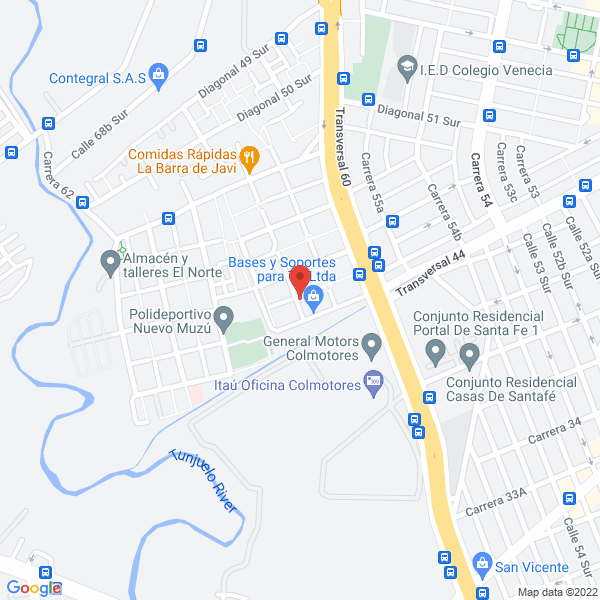 Mapa de Escafé Ltda.