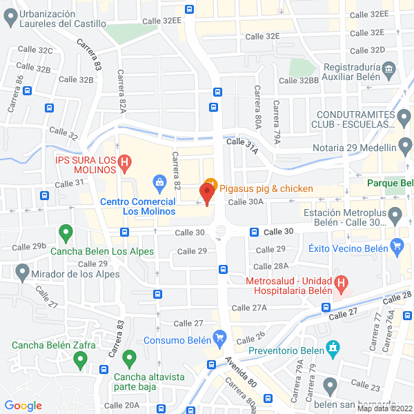 Mapa de Escaltex S.A.S.