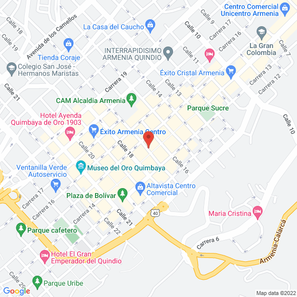 Map of Escobar Holguín Félix