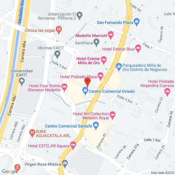 Mapa de Escobar Isaza Hernando