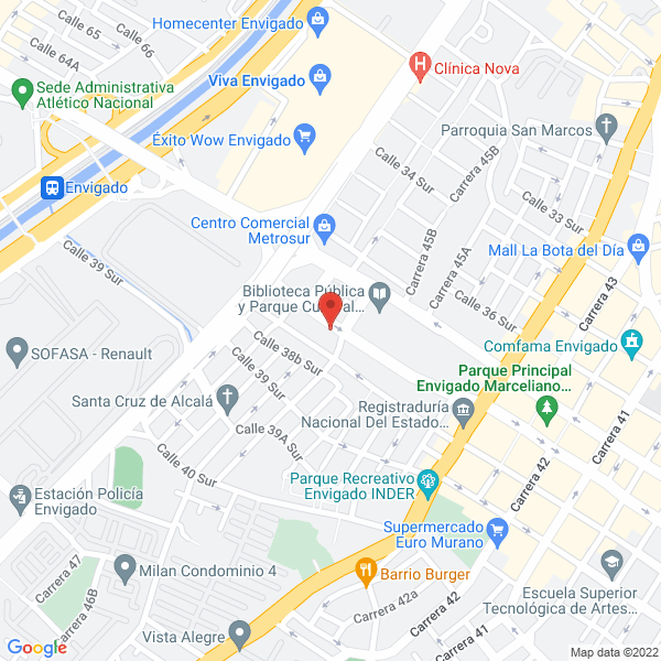 Mapa de Escobar Palacio Y Cia Ltda. Hemberto