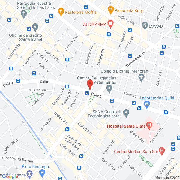 Mapa de Estacion De Servicio Jap S.A.S.