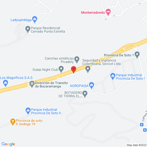 Map of Herramientas Suspensiones Y Combustibles S.A.S.