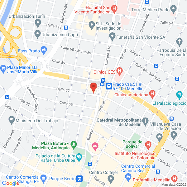 Mapa de Estación De Servicio Texaco Prado