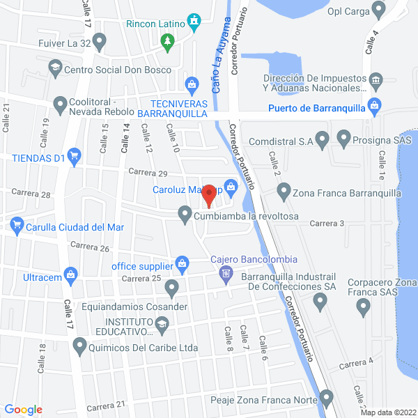 Map of Estacion De Servicios Caujaral