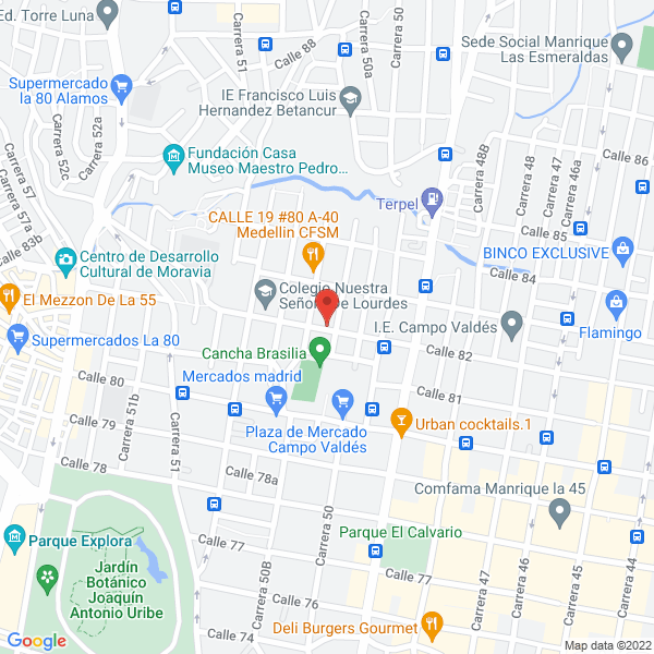 Mapa de Estampados J.A.