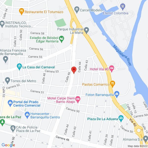 Map of Estanco El Nero