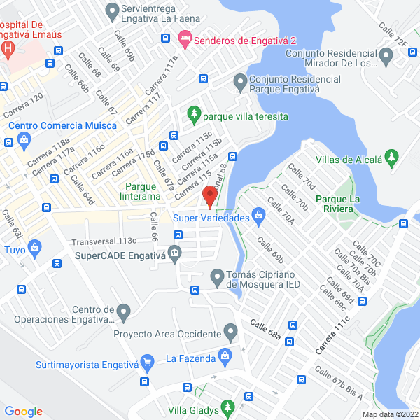 Mapa de Fábrica De Lavaderos Mesones Y Gárgolas Granicom