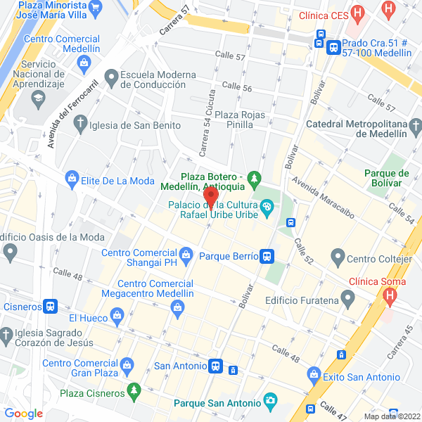 Mapa de Flota Rionegro S.A.