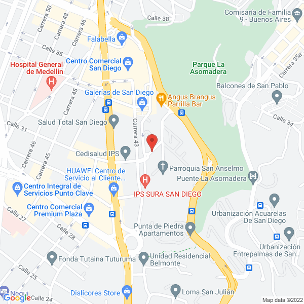 Mapa de Fly North S.A.S.