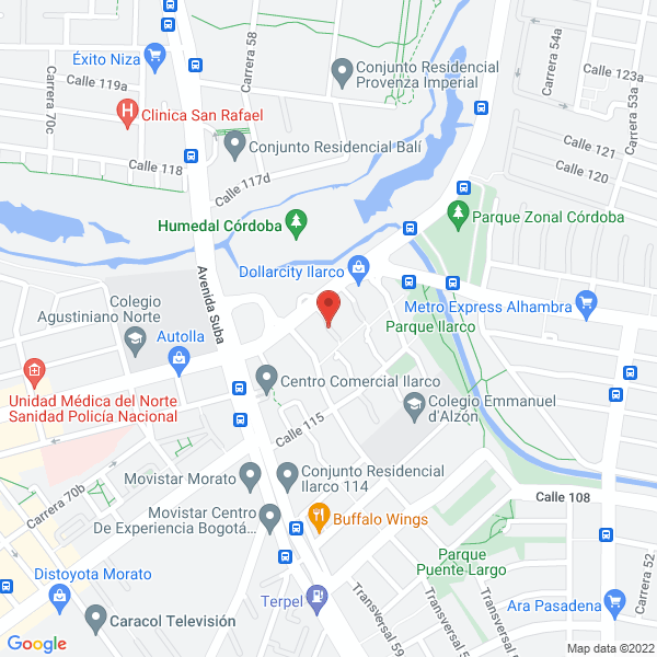 Mapa de Follow Videos E Ideas S.A.S.