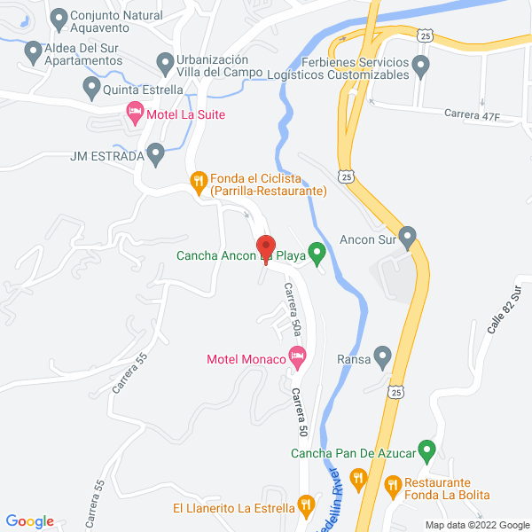 Mapa de Fonda El Ciclista