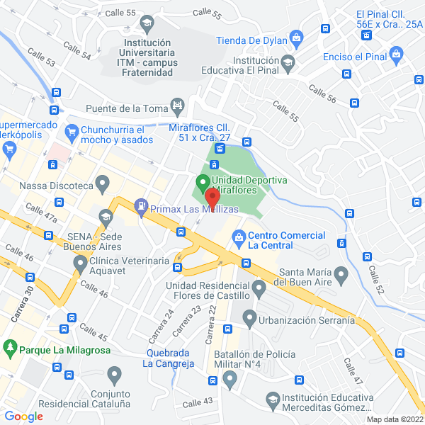 Mapa de Fonda Ganadera La Novillada