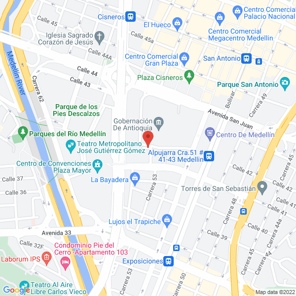 Mapa de Fondo De Empleados Del Idea
